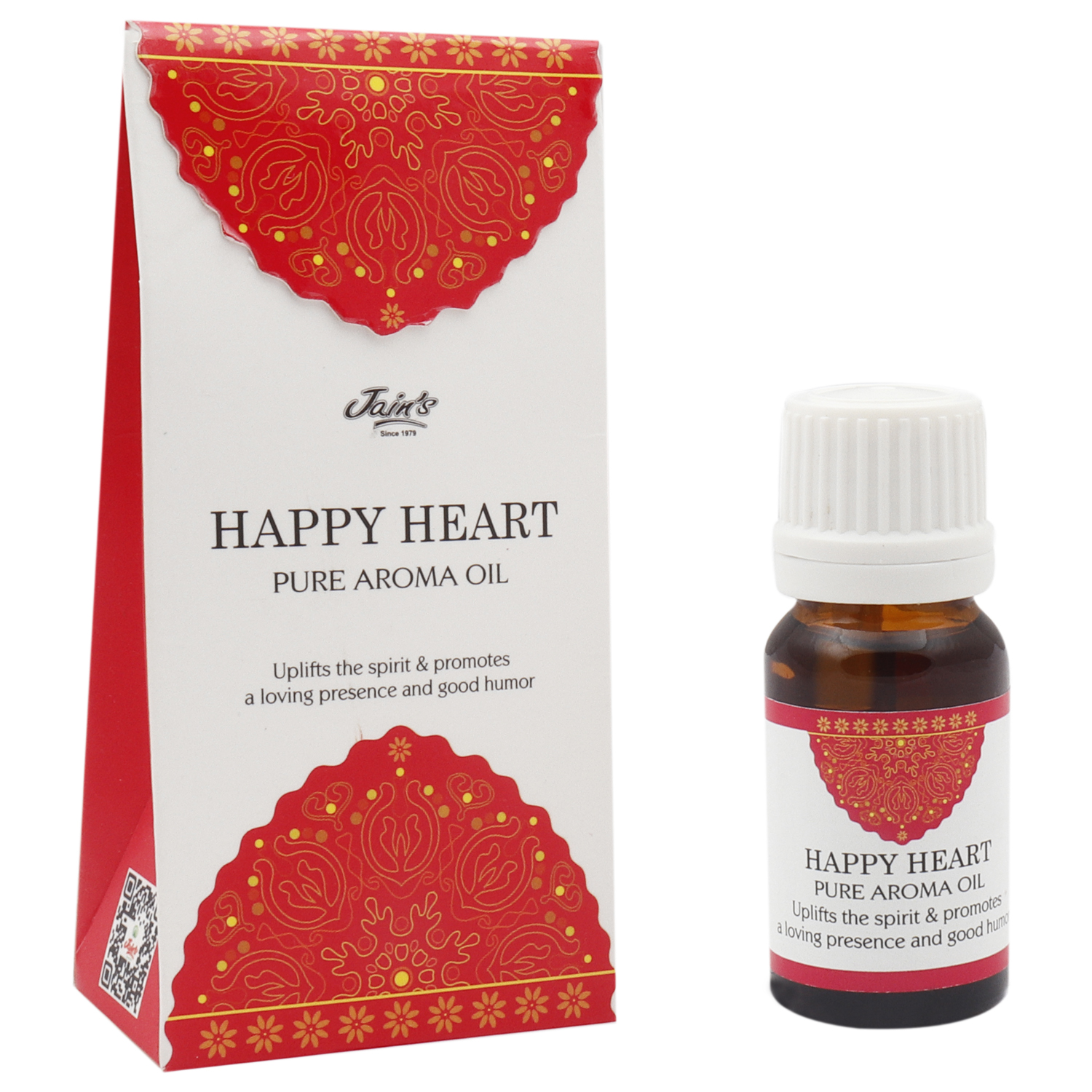 Jain's Happy Heart Aroma Oil / Diffuser Oil
