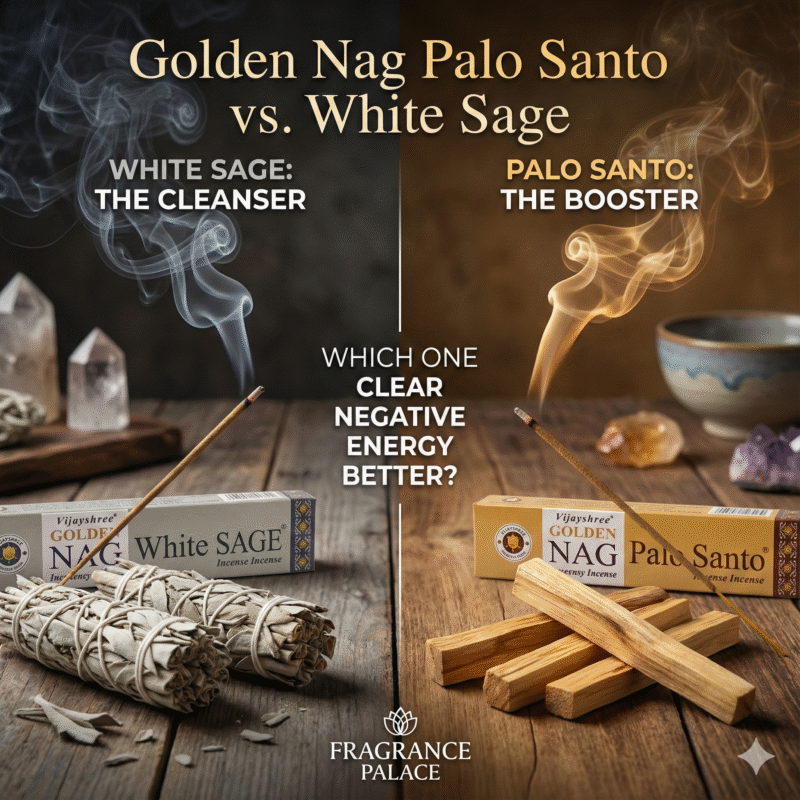 Golden Nag Palo Santo vs. White Sage: Which One Actually Clears Negative Energy Better?