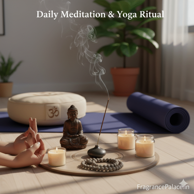 How to Create a Daily Meditation & Yoga Ritual with Incense