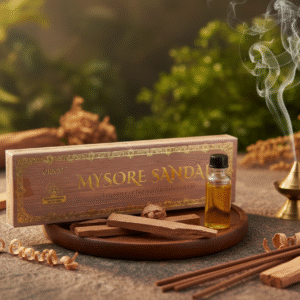 Orkay Mysore Sandal Incense Sticks (Namaste India) – Premium Natural Aroma